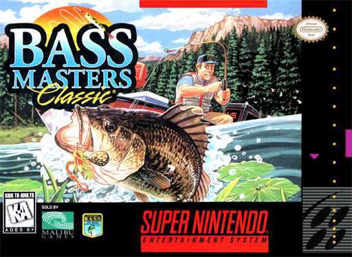 Bass Masters Classic  Snes